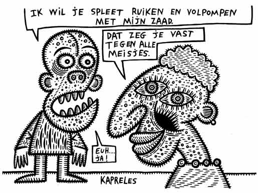 Kapreles cartoon 02 volpompen groot